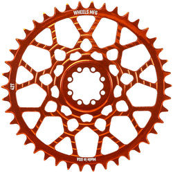 Wheels Manufacturing Gravel Direct Mount Chainring - 42t, SRAM 8-Bolt Direct Mount, 6.5mm Inboard Offset, T-Type Chain MPN: CR-SR8165-42-3 UPC: 810124715212 Direct Mount Chainrings 8-Bolt Direct Mount T-Type Chain Compatible Gravel Chainring