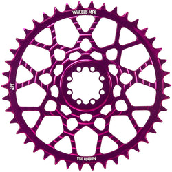 Wheels Manufacturing Gravel Direct Mount Chainring - 42t, SRAM 8-Bolt Direct Mount, 6.5mm Inboard Offset, T-Type Chain MPN: CR-SR8165-42-7 UPC: 810124715243 Direct Mount Chainrings 8-Bolt Direct Mount T-Type Chain Compatible Gravel Chainring