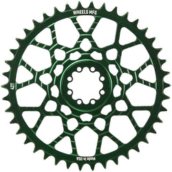 Wheels Manufacturing Gravel Direct Mount Chainring - 42t, SRAM 8-Bolt Direct Mount, 6.5mm Inboard Offset, T-Type Chain MPN: CR-SR8165-42-9 UPC: 810124715250 Direct Mount Chainrings 8-Bolt Direct Mount T-Type Chain Compatible Gravel Chainring