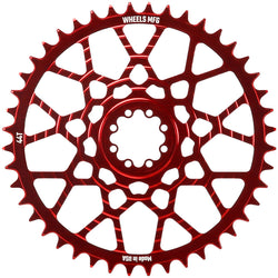 Wheels Manufacturing Gravel Direct Mount Chainring - 44t, SRAM 8-Bolt Direct Mount, 6.5mm Inboard Offset, T-Type Chain MPN: CR-SR8165-44-1 UPC: 810124715274 Direct Mount Chainrings 8-Bolt Direct Mount T-Type Chain Compatible Gravel Chainring