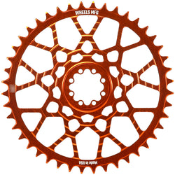 Wheels Manufacturing Gravel Direct Mount Chainring - 46t, SRAM 8-Bolt Direct Mount, 6.5mm Inboard Offset, T-Type Chain MPN: CR-SR8165-46-3 UPC: 810124715359 Direct Mount Chainrings 8-Bolt Direct Mount T-Type Chain Compatible Gravel Chainring