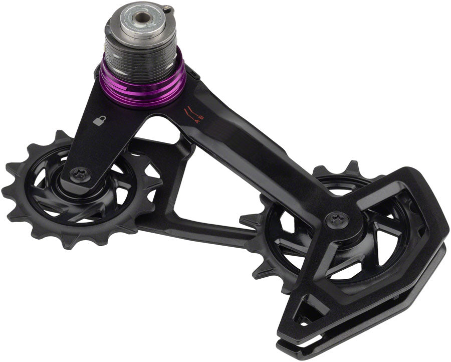SRAM GX Eagle T-Type AXS Rear Derailleur Cage Assembly Kit - Full Replacement Cage Assembly MPN: 11.7518.104.019 UPC: 710845892851 Cage Assembly GX Eagle T-Type AXS Rear Derailleur Cage Assembly Kit