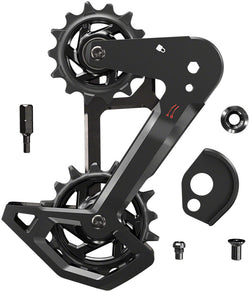 SRAM Eagle T-Type AXS Rear Derailleur Cage Kit - Compatible with all Eagle T-Type Rear Derailleurs, Aluminum Cage MPN: 11.7518.104.024 UPC: 710845910234 Cage Assembly Eagle T-Type AXS Rear Derailleur Cage Kit