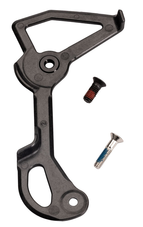 SRAM Force AXS Rear Derailleur Inner Cage - Aluminum, Includes Stainless Steel Screws, E1 MPN: 11.7518.116.005 UPC: 710845924538 Cage Assembly Rear Derailleur Cage Assembly Parts