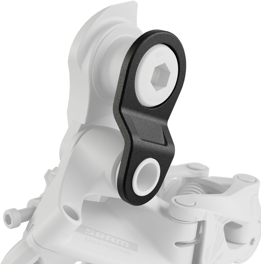 SRAM Rear Derailleur Outer Plate Half Mount - For Use with RD-S100, Black MPN: 11.7518.120.000 UPC: 710845933417 Derailleur Hangers S100 Eagle Rear Derailleur Outer Plate Half Mount