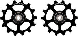 CeramicSpeed Pulley Wheels for Shimano XT/XTR 12-Speed - 14 Tooth, Alloy, Black MPN: 107501 Pulley Assembly Pulley Wheels