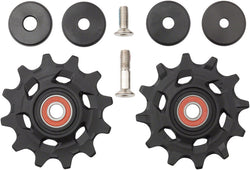 SRAM Force eTap AXS Rear Derailleur Pulley Kit - For 12-Speed, Steel Bearing, D1 MPN: 11.7518.093.004 UPC: 710845824609 Pulley Assembly Pulley Assemblies