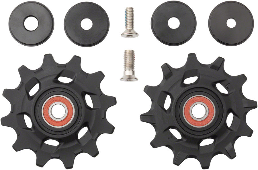 SRAM Force XPLR AXS Rear Derailleur Pulley Kit (Steel Bearing) MPN: 11.7518.102.001 UPC: 710845869785 Pulley Assembly Pulley Assemblies