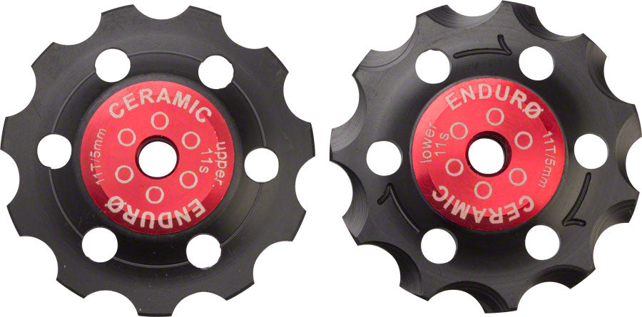 Enduro ZERO Derailleur Pulleys for Shimano 11-speed MPN: BKCJ-0195 UPC: 811780021020 Pulley Assembly Zero Derailleur Pulleys