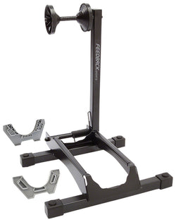 Feedback Sports RAKK XL Display Stand - 1-Bike, Wheel Mount, 2.3-5" Tire, Black - Racks, Display/Storage - RAKK  Display Stand