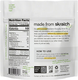 Skratch Labs Everday Drink Mix - Lemon Lime, 30-Serving Resealable Bag MPN: EDM-LL-120G UPC: 859943003186 Sport Hydration Everyday Drink Mix