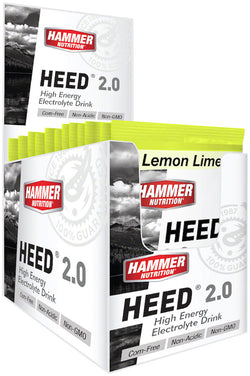 Hammer Nutrition HEED 2.0 High Energy Electrolyte Drink - Lemon Lime, 12 Single Serving Packets MPN: HL12 UPC: 602059011954 Sport Hydration HEED 2.0 High Energy Sports Drink