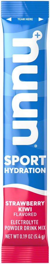 Nuun Sport Powder - Strawberry Kiwi, Box of 10 MPN: 12559332 UPC: 811660023946 Sport Hydration Nuun Sport Powder