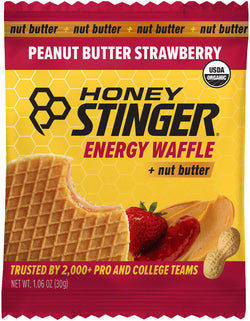 Honey Stinger Organic Waffle - Peanut Butter Strawberry, Box of 12 MPN: 75112 UPC: 810815028003 Waffle Organic Waffle