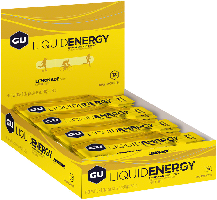 GU Liquid Energy Gel - Lemonade, Box of 12 MPN: 124723 UPC: 769493103840 Gel Liquid Energy Gel
