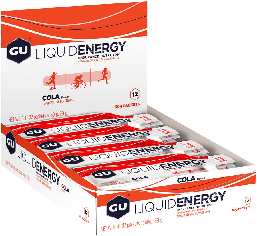 GU Liquid Energy Gel - Box Cola, Box of 12 MPN: 124807 UPC: 769493104182 Gel Liquid Energy Gel