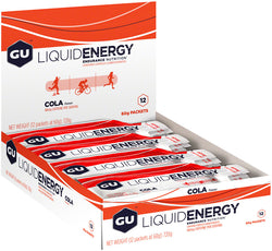 GU Liquid Energy Gel - Box Cola, Box of 12 MPN: 124807 UPC: 769493104182 Gel Liquid Energy Gel