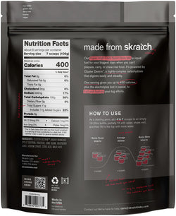 Skratch Labs Super High Carb Sport Mix - Raspberry, 8 Serving Bag - Sport Hydration - Super High-Carb Sport Drink Mix
