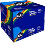GU Energy Chews-Rainbow Mix, Box of 12 MPN: 124999 UPC: 769493109026 Chew Energy Chews