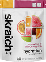 Skratch Labs Hydration Sport Drink - Passion Fruit/Orange/Guava,  60-Serving Resealable Bag MPN: SDM-PG-1320G UPC: 850075212101 Sport Hydration Hydration Sport Drink Mix
