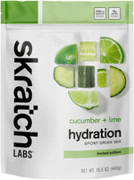 Skratch Labs Hydration Sport Drink - Cucumber/Lime, 20-Serving Resealable Bag MPN: SDM-CL-440G UPC: 860011290575 Sport Hydration Hydration Sport Drink Mix