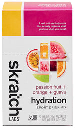 Skratch Labs Hydration Sport Drink - Passion Fruit/Orange/Guava, Single Serving 20-Pack MPN: SDM-PG-22G/20 UPC: 850075212125 Sport Hydration Hydration Sport Drink Mix