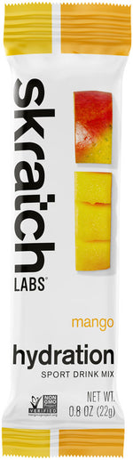 Skratch Labs Hydration Sport Drink - Mango, Single Serving 20-Pack MPN: SDM-MG-22G/20 UPC: 850075212187 Sport Hydration Hydration Sport Drink Mix