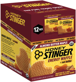 Honey Stinger Organic Waffle - Almond Butter Maple, Box of 12 MPN: 75612 UPC: 810815029161 Waffle Organic Waffle