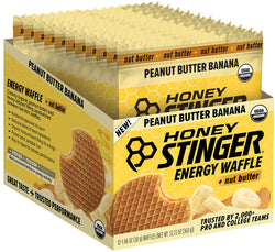 Honey Stinger Organic Waffle - Peanut Butter Banana, Box of 12 MPN: 75512 UPC: 810815029130 Waffle Organic Waffle