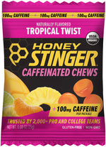 Honey Stinger High Caffeinated Energy Chews - Tropical Twist, Box of 12 Packets MPN: 78512 UPC: 810815029307 Chew Caffeinated Energy Chews