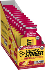 Honey Stinger Electrolyte Energy Gel - Raspberry Lemonade, Box of 12 - Gel - Energy Gel