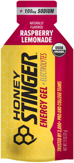 Honey Stinger Electrolyte Energy Gel - Raspberry Lemonade, Box of 12 MPN: 70112 UPC: 810815029369 Gel Energy Gel