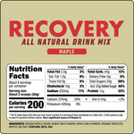 Untapped Recovery Drink Mix - Maple - Sport Hydration - Recovery Drink Mix