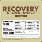 Untapped Recovery Drink Mix - Cocoa, Maple - Sport Hydration - Recovery Drink Mix