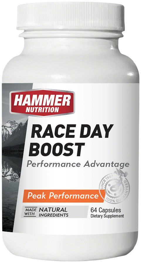 Hammer Race Day Boost: Bottle of 64 Capsules MPN: RDBC UPC: 602059548641 Supplement and Mineral Race Day Boost Capsules