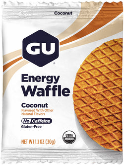 GU Energy Waffle - Coconut, Box of 16 MPN: 124320 UPC: 769493102485 Waffle Energy Waffle