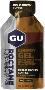 GU Roctane Energy Gel - Cold Brew Coffee, Box of 24 MPN: 124612 UPC: 769493103437 Gel ROCTANE Energy Gel