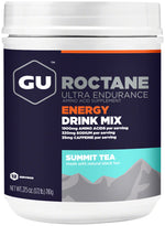 GU Roctane Energy Drink Mix - Summit Tea, 12 Serving Canister MPN: 124190 UPC: 769493101501 Sport Hydration ROCTANE Energy Drink Mix