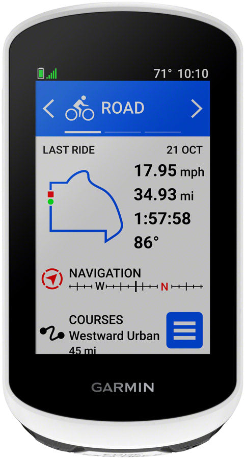 Garmin Edge Explore 2 Bike Computer Power Mount Bundle - GPS