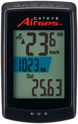 CatEye AirGPS Cycling Computer - Black MPN: 1605100 UPC: 725012036365 Bike Computers AirGPS Bike Computer