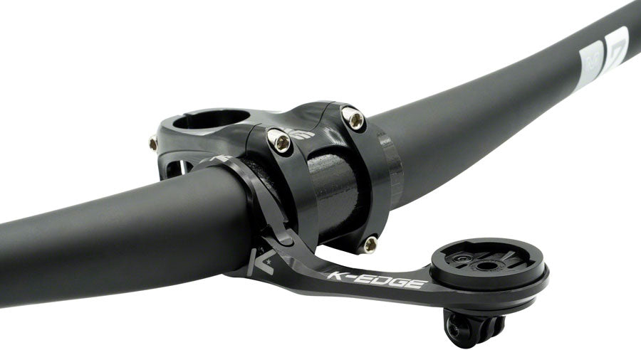 K-EDGE Garmin MAX XL Combo Mount - 35.0mm, Black Anodize Computer