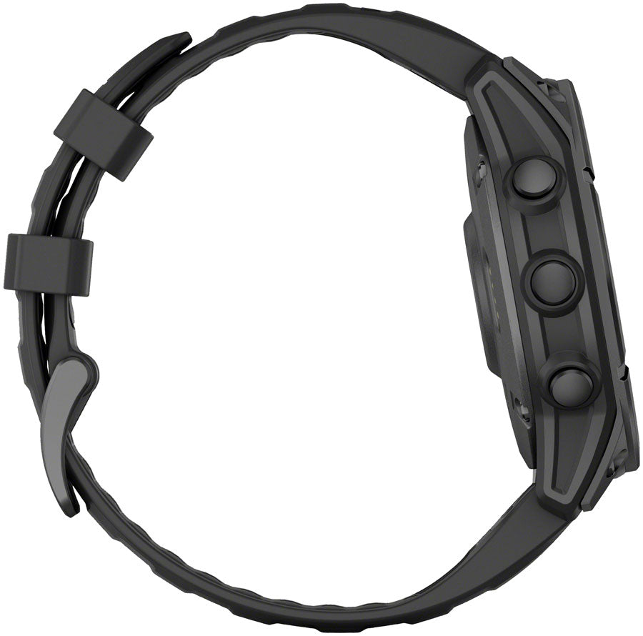 Montre intelligente Garmin Fenix E AMOLED 47mm en acier gris par FedEx Montre intelligente Garmin Fenix E AMOLED 47mm en acier gris par FedEx