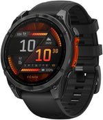 Garmin fenix 8 Smartwatch - 47mm, AMOLED, Slate Gray with Black Silicone Band MPN: 010-02904-00 UPC: 753759338060 Fitness Computers fenix 8 Smartwatch AMOLED