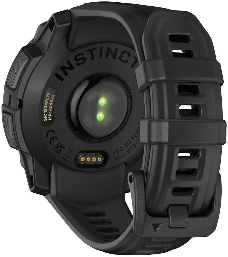 Garmin Instinct 3 GPS Smartwatch - 45mm, AMOLED, Black/Black MPN: 010-02936-00 UPC: 753759339487 Fitness Computers Instinct 3 GPS Smartwatch AMOLED