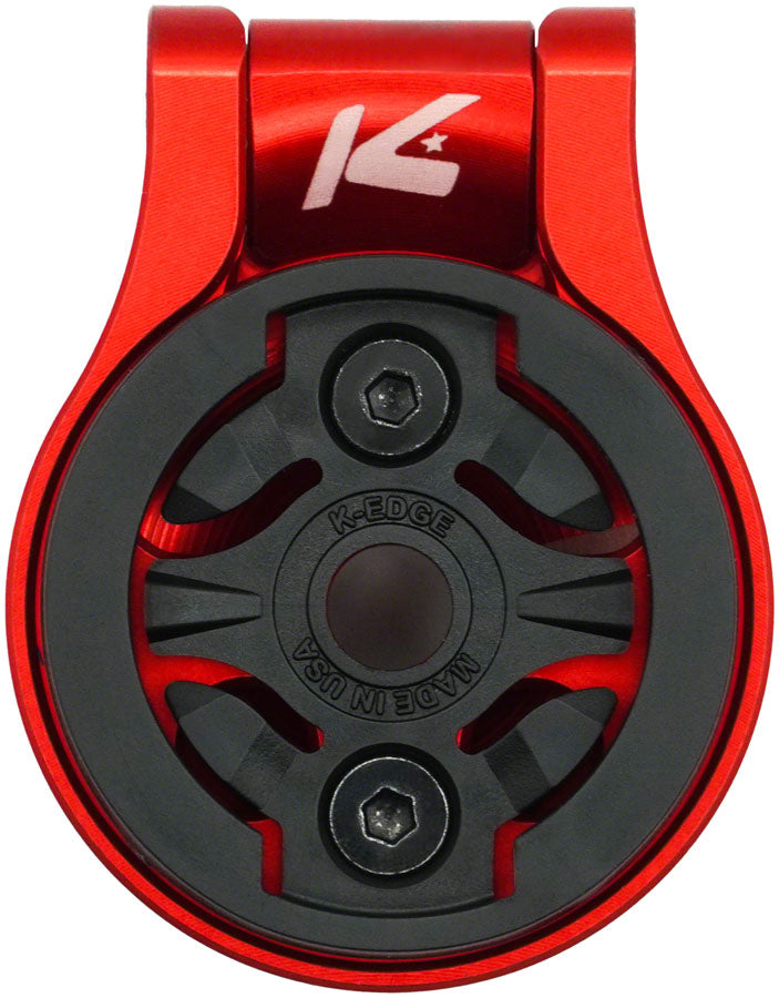K-Edge Garmin Race Stem Mount with Cap - Red MPN: K13-530RT-RED UPC: 850071374346 Computer Mount Kit/Adapter Race Stem Mount