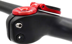 K-Edge Garmin Race Stem Mount with Cap - Red - Computer Mount Kit/Adapter - Race Stem Mount