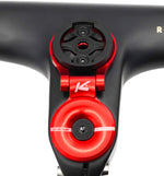 K-Edge Garmin Race Stem Mount with Cap - Red MPN: K13-530RT-RED UPC: 850071374346 Computer Mount Kit/Adapter Race Stem Mount