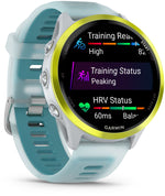 Garmin Forerunner 570 SmartWatch - 47mm, Whitestone/Amp Yellow MPN: 010-02971-01 UPC: 753759349783 Fitness Computers Forerunner 570 SmartWatch
