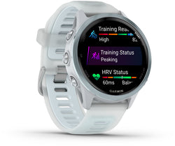 Garmin Forerunner 570 SmartWatch - 42mm, Whitestone/Cloud Blue MPN: 010-02970-01 UPC: 753759349813 Fitness Computers Forerunner 570 SmartWatch