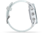 Garmin Forerunner 570 SmartWatch - 42mm, Whitestone/Cloud Blue MPN: 010-02970-01 UPC: 753759349813 Fitness Computers Forerunner 570 SmartWatch